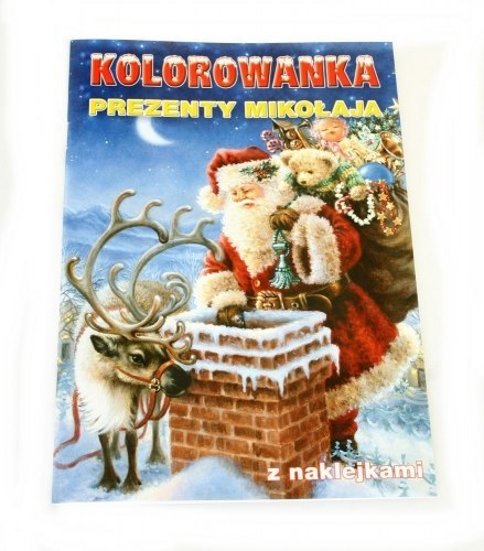 LIBRO PINTURA A5 PM NAVIDAD CON ADHESIVOS 10218 TARJETAS POL-MAK